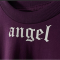 Camiseta Roxa Angel Unissex Streetwear