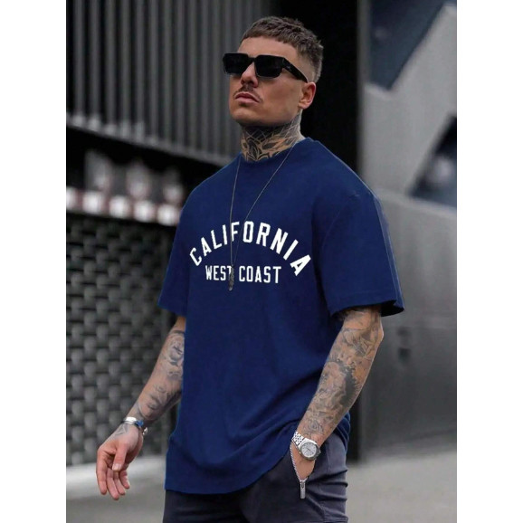 Camiseta Oversized Streetwear Unissex California