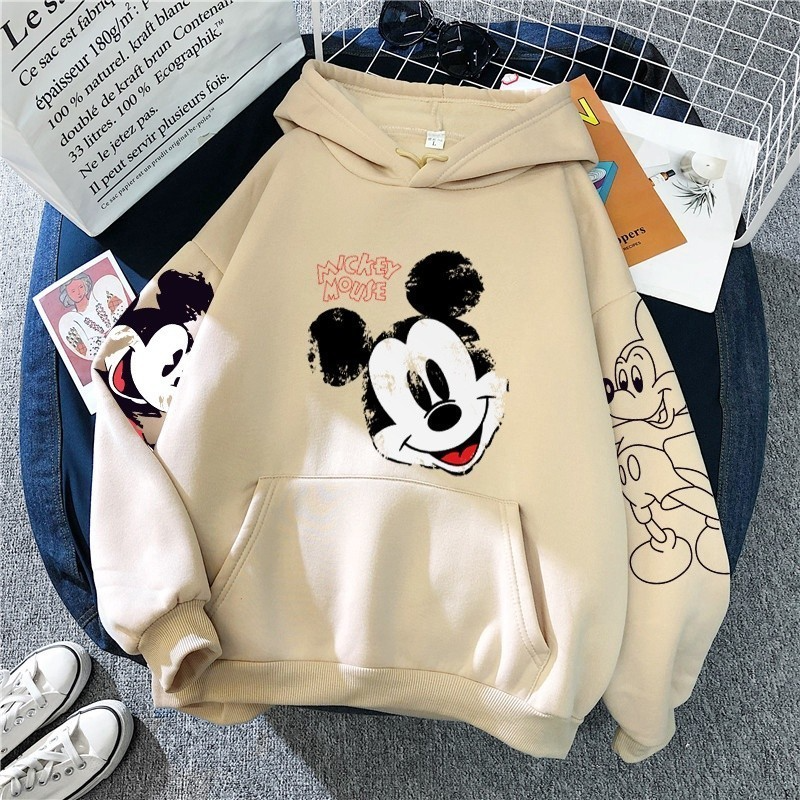 Moletom Feminino Com Capuz Mickey