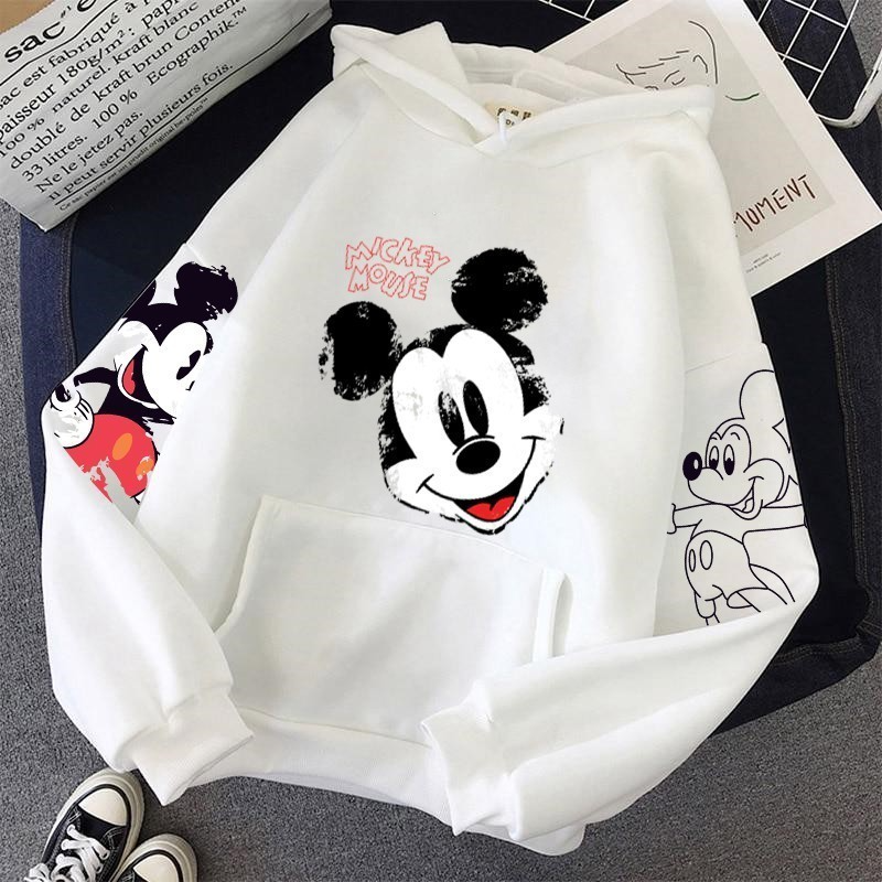 Moletom Feminino Com Capuz Mickey