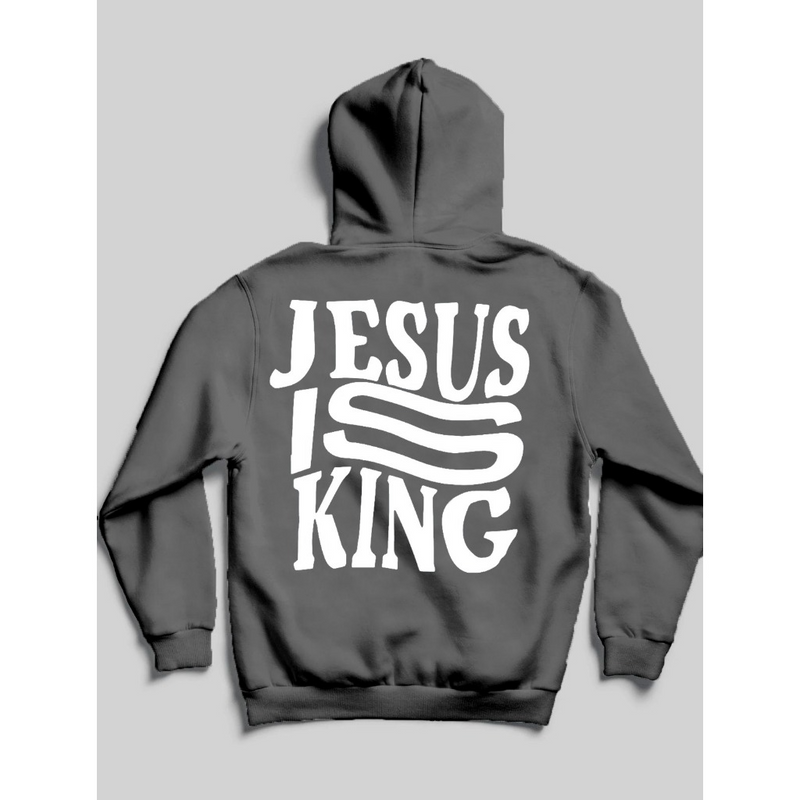 Moletom Canguru Jesus Is King (COSTAS)