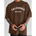 Camiseta Oversized Streetwear Unissex California