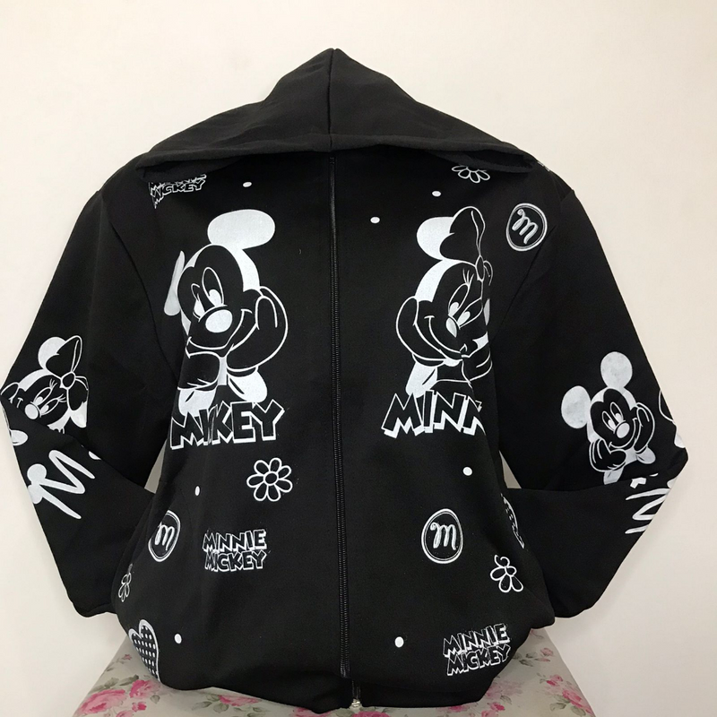 Casaco feminino estampa MINNIE MICKEY