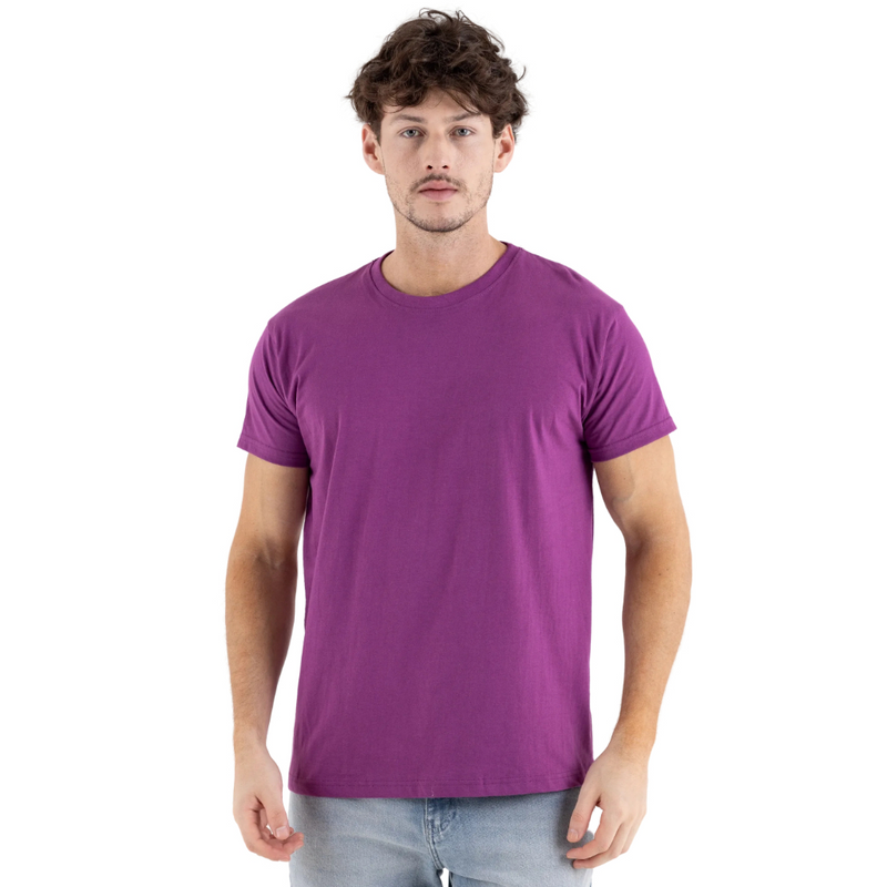 Camiseta Lisa Masculina Básica 100% Algodão