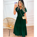 Vestido Feminino Midi em Malha