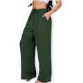 Calça pantalona feminina duna com bolso lateral